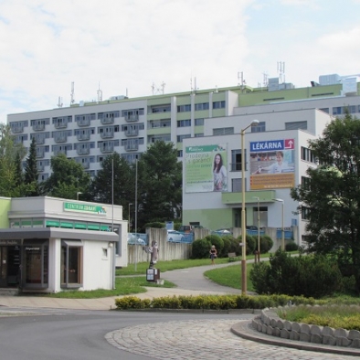 Hospital of the town Ceska Lipa